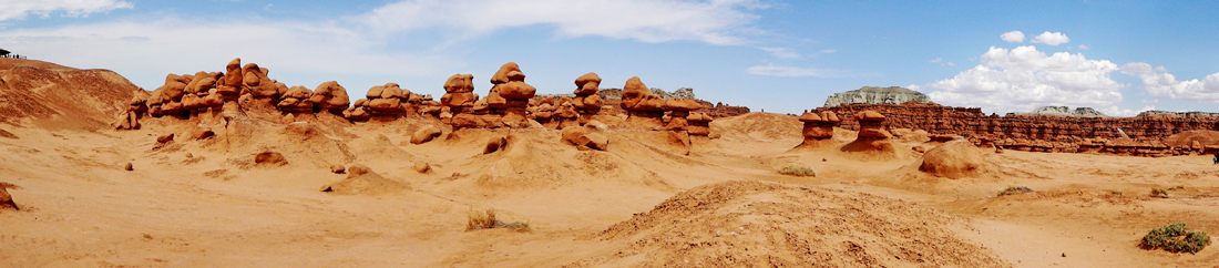 panorama at Goblin Valley State Park